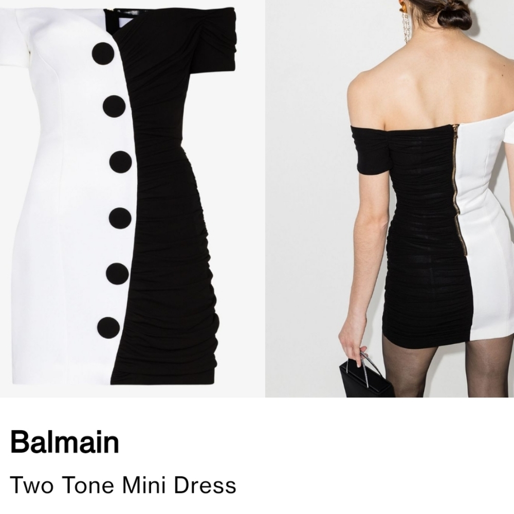 Brand New with tags Balmain Dress - Picture 2 of 4